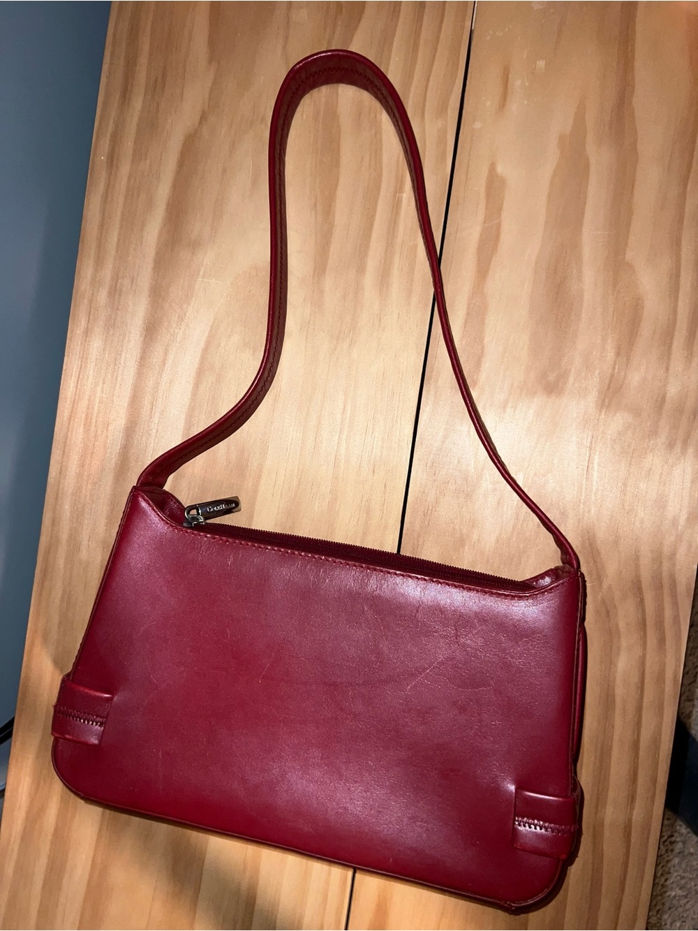 Cole Haan Crimson Leather Shoulder Bag